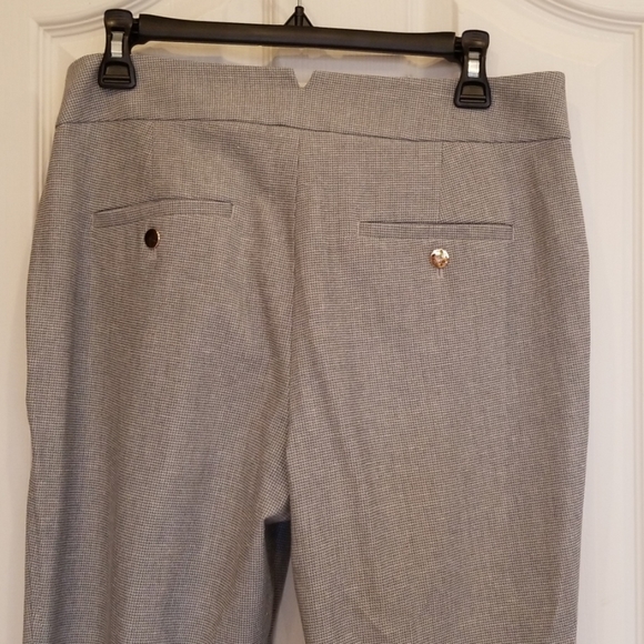 Ann Taylor Grey Soft City Slacks - Picture 3 of 5